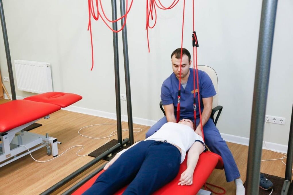 Physiotherapy in the treatment of cervical osteochondrosis