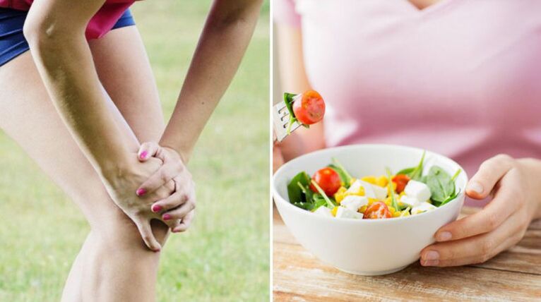 Vegetable salad for knee arthritis